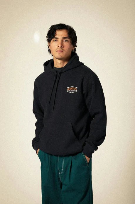 FREEMAN HOODIE - Brixton22730 - BLACK - L