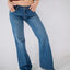 FREIDA FLARE LOW RISE JEANS - RustyPAL1495-BLASTED MIDDY BLUE-04