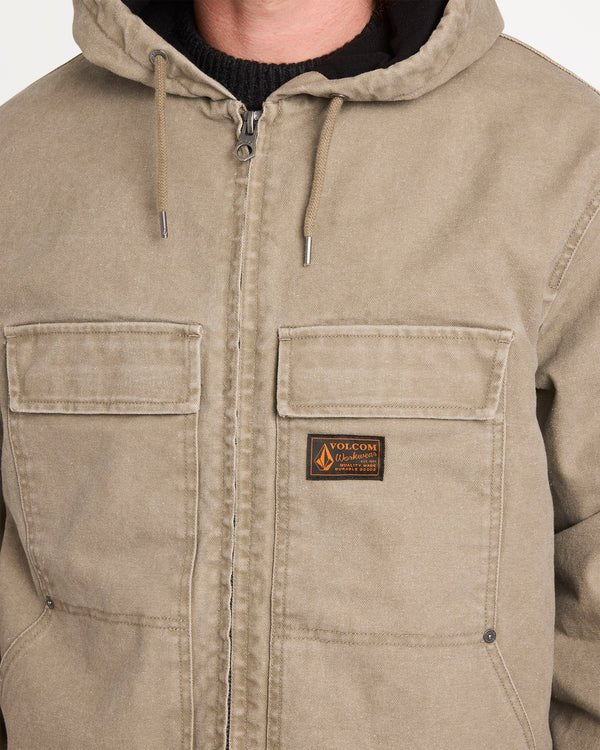 FRESHDUST WORKWEAR JACKET - VolcomA1742500-BRINDLE-S