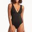 Frill One Piece - Sea LevelSL1040ECO - BLK - Black - 10