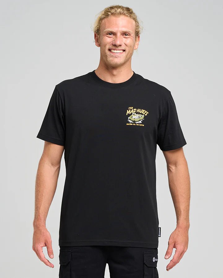FROTHIN COFFIN | SS TEE - Mad HueysH425M01016 - BLACK - 2XL