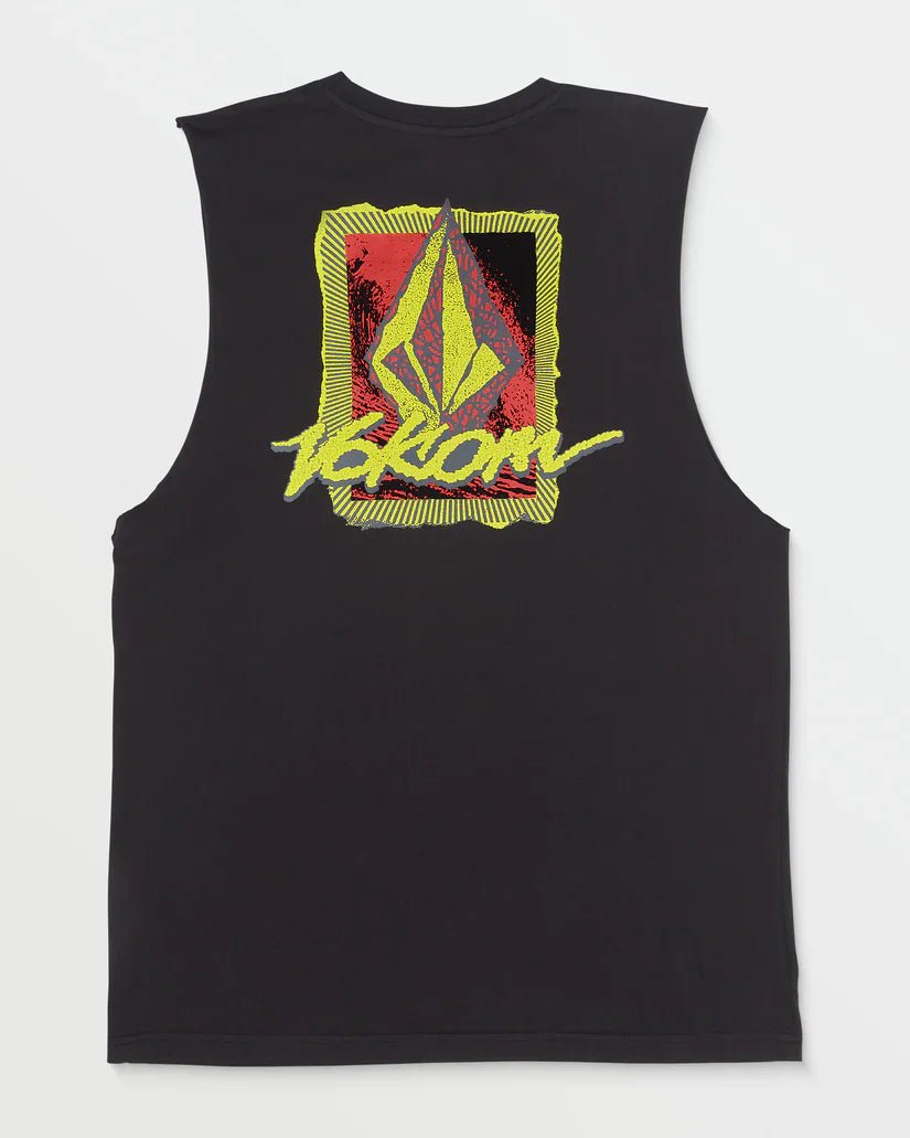 Frothy Postcard Slvls Tee - Volcoma3742470 - blk - Black - 2XL