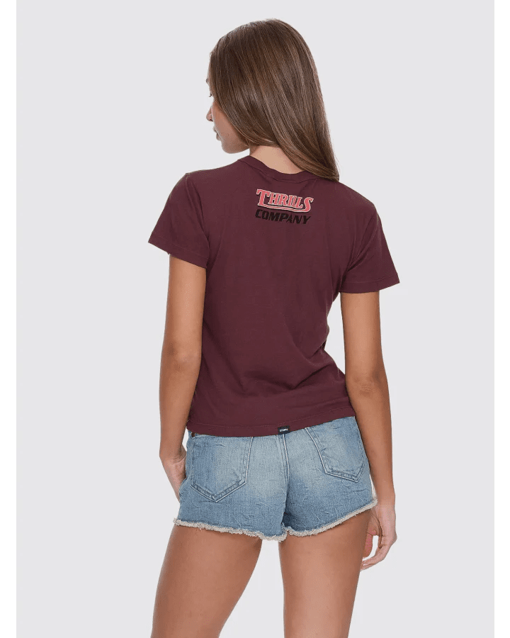 Full Throttle Boy Tee - ThrillsWTA26-125C-Bitter Chocolate-6