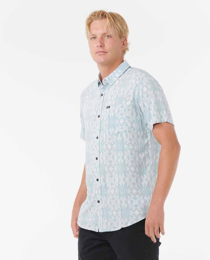 FUN TIMES S/S SHIRT - Rip Curl05HMSH - ICE BLUE - S