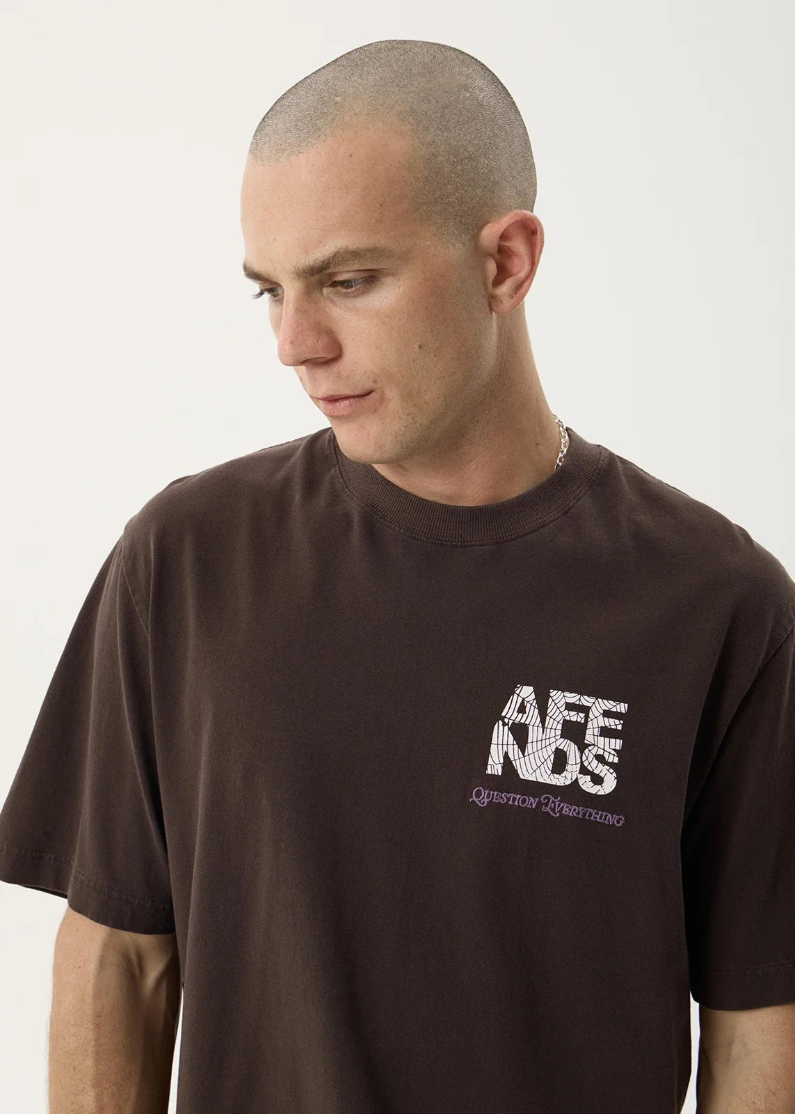 Funnel - Recycled Retro Tee -AfendsM263008-WASHED COFFEE-XS