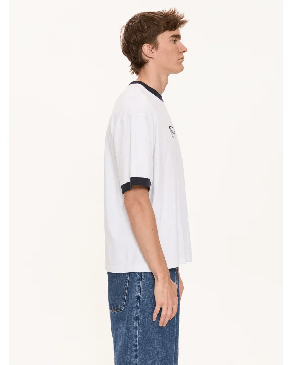 Fusion Ringer Box Fit Oversized Cropped Tee - Thrills210000180709