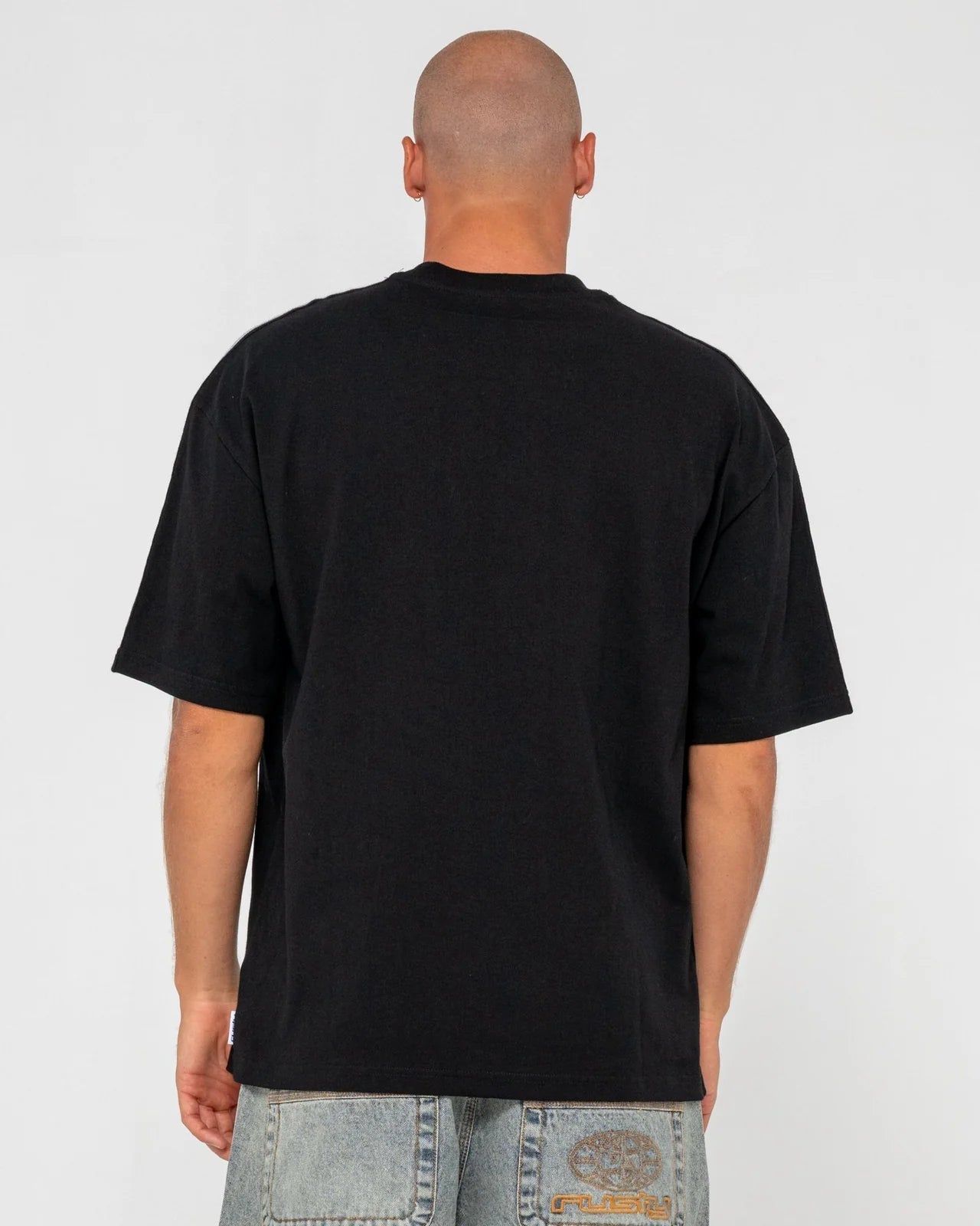 GAFFA TAPED SHORT SLEEVE TEE - RustyTTM2982-BLACK-S