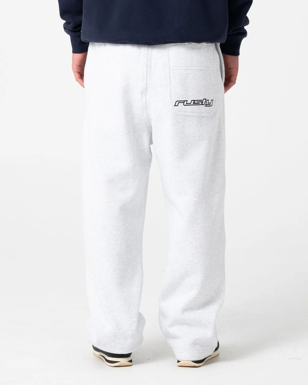GAINER BAGGY TRACK PANT - RustyPAM1191-ECRU MARLE-XS