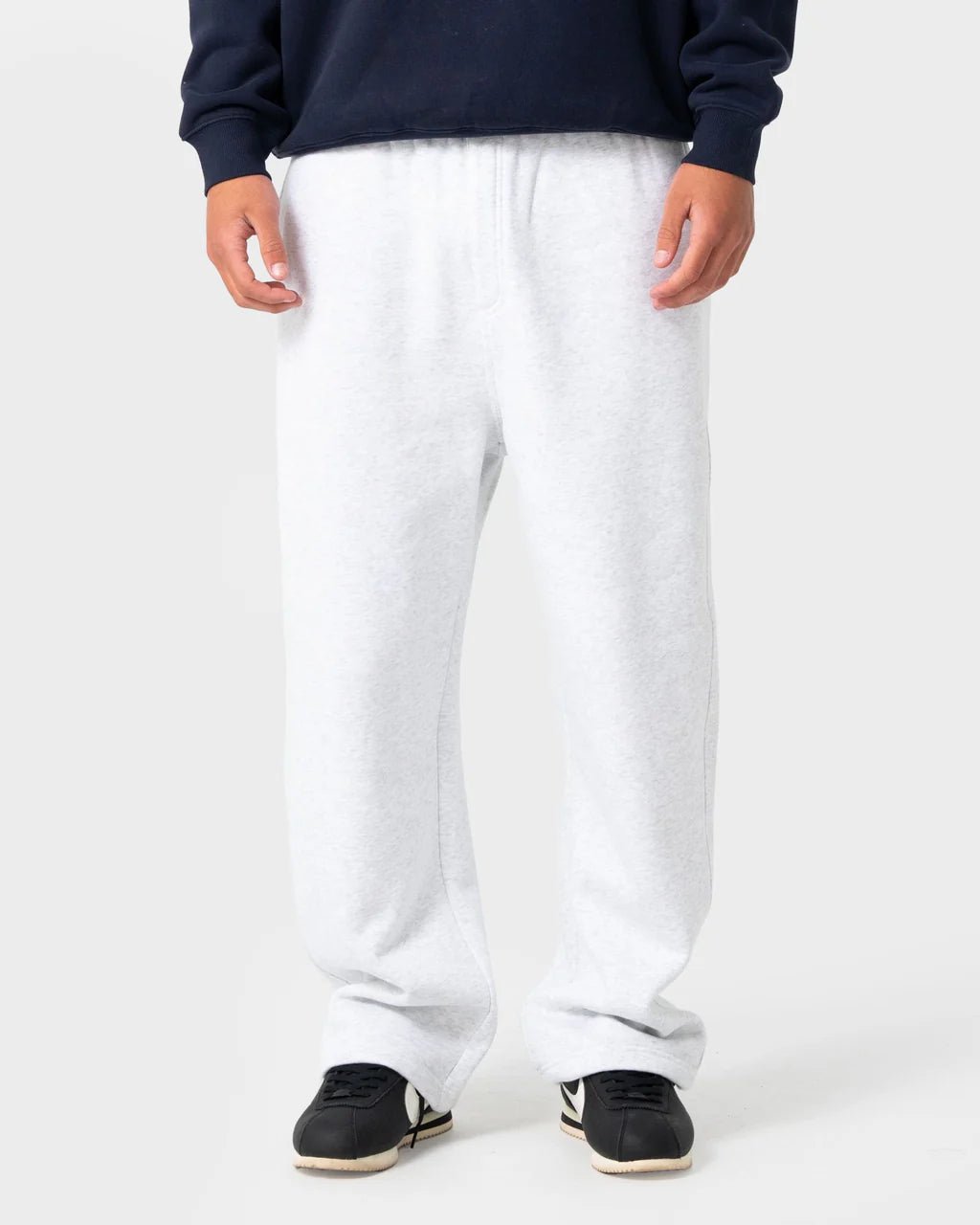 GAINER BAGGY TRACK PANT - RustyPAM1191-ECRU MARLE-XS