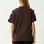 Garden Variety - Recycled Oversized Tee - AfendsW261005- Coffee-XS