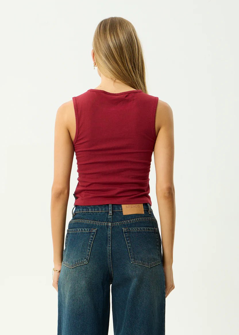 Garden Variety - Tank - Burgundy - AfendsW261080-BGY-BURGUNDY-XS