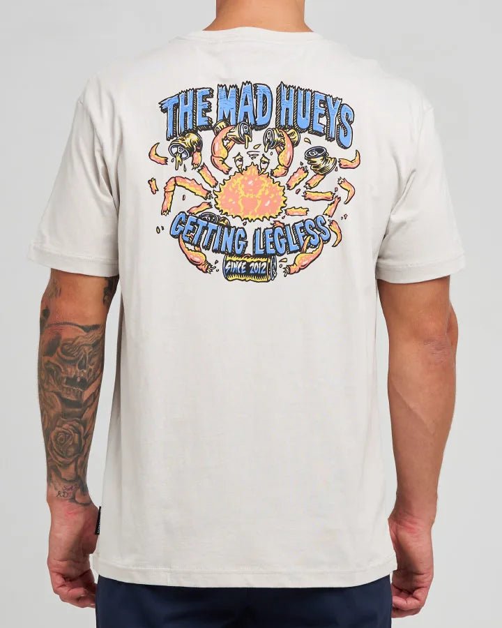GETTING LEGLESS | SS TEE -The Mad HueysH126M01014-SMOKE-S