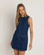GIA DENIM DRESS - RhythmCD24W - DR13 - BLUE WASH - 8