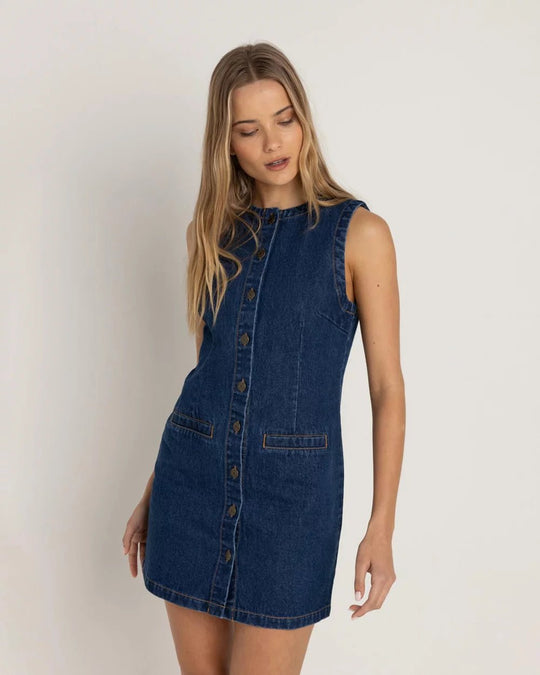 GIA DENIM DRESS