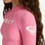 GIRL HEATER LS LYCRA -RoxyURGWR03099-PINK CARNATION-8/S