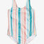 Girls Happiness One Piece - RoxyERLX103073 - BLR6 - Latigo Bay Beachy Stripe - 4