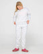 GIRLS TEAM VARSITY CUFF JOGGER - RustyPAG1492-ECRU MARLE-8