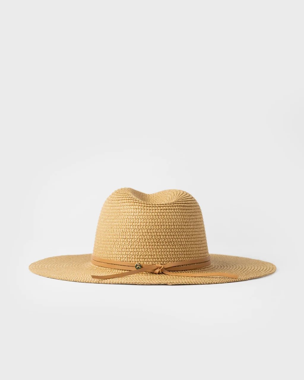 GISELE STRAW HAT -RustyHHL0398-NATURAL / CARAMEL 1-S/M
