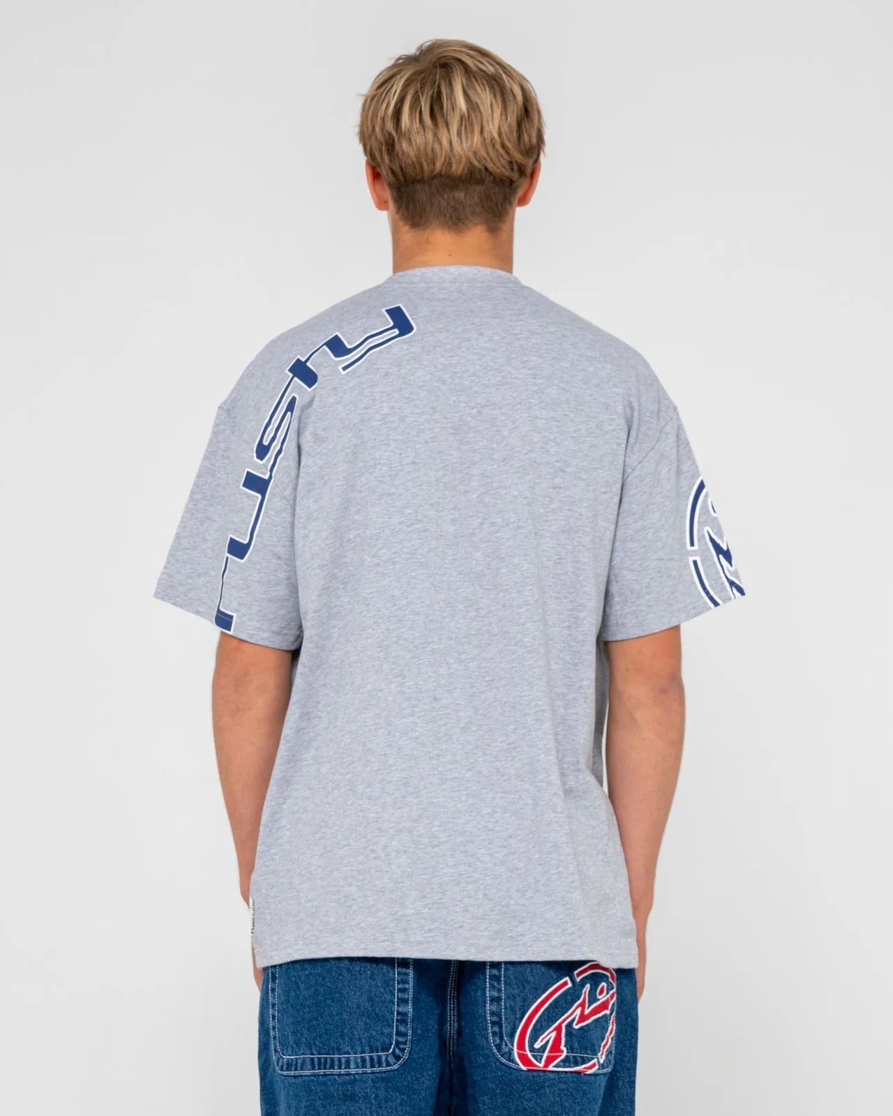 Glaze - R Short Sleeve Tee - RustyTTM3036-GREYMARLE-S