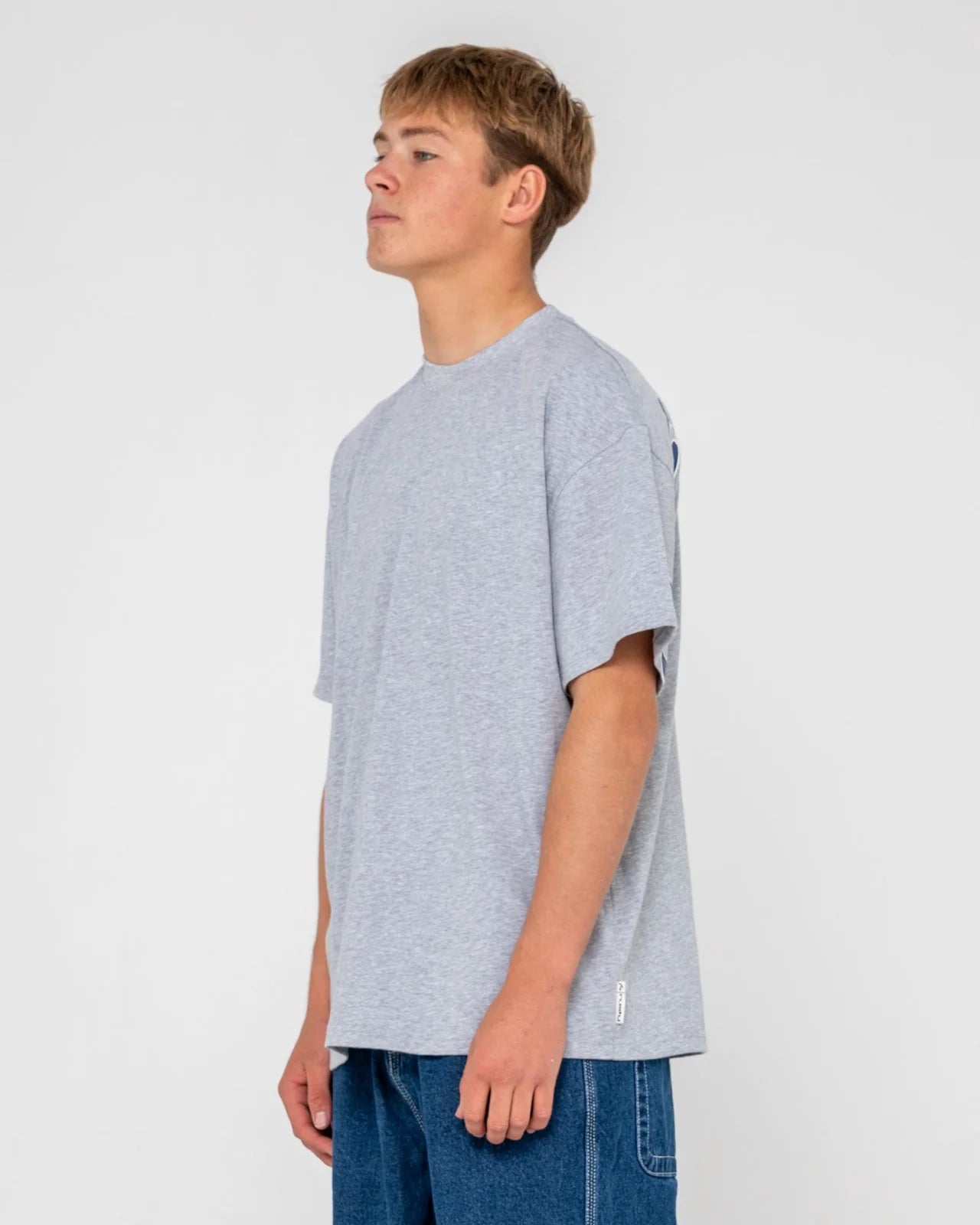 Glaze - R Short Sleeve Tee - RustyTTM3036-GREYMARLE-S