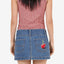 Glazed And Confused Micro Skirt - WorshipWPH25 - 308E - 6 - Sky High Blue