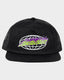 Global Flame Strip Trucker Cap - Santa CruzSB324 - HW04 - BLK - Black - OSFM