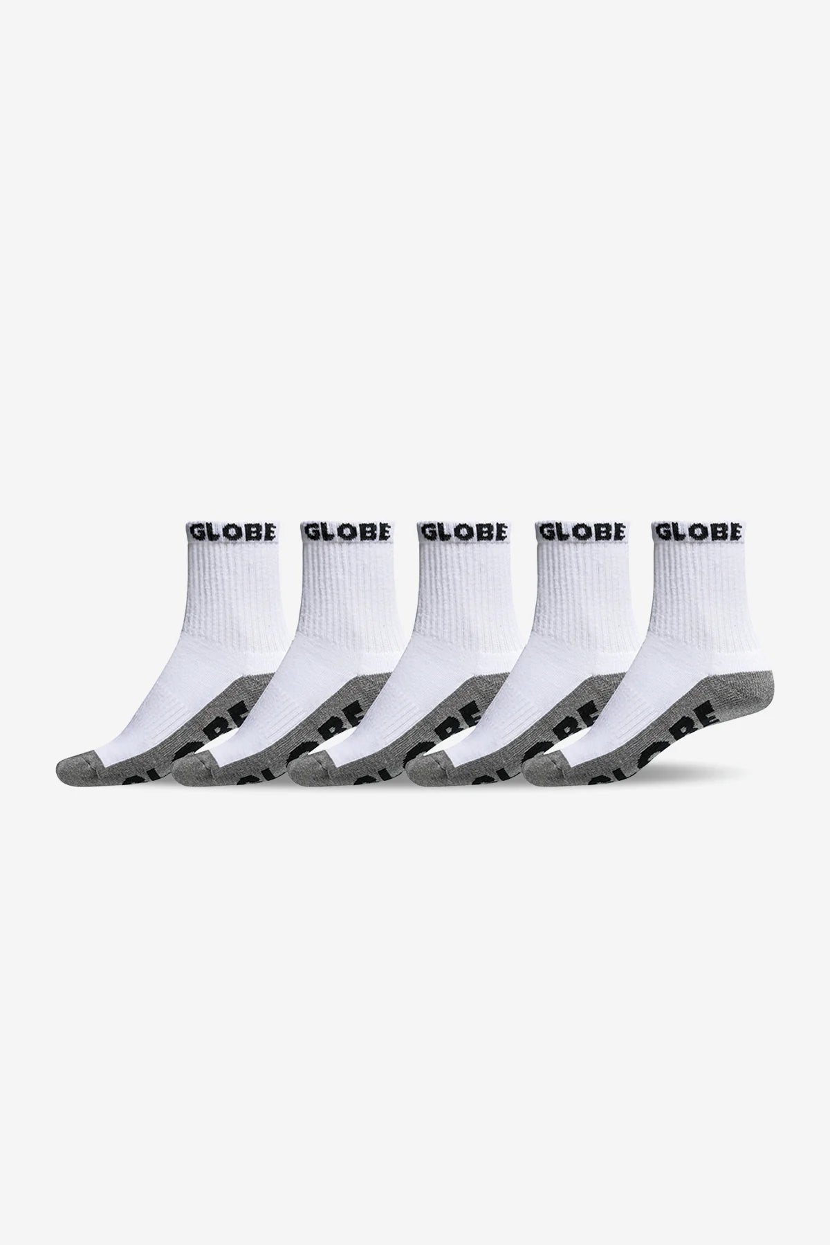 Globe Quarter Sock 5 Pk - GlobeGB7-80901