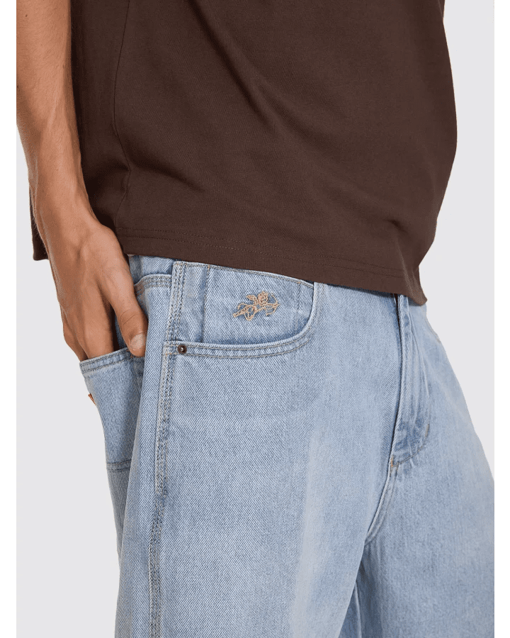 Globo Big Dawg Jean Short -WorshipPH26-315EWD-Blew Dust-30