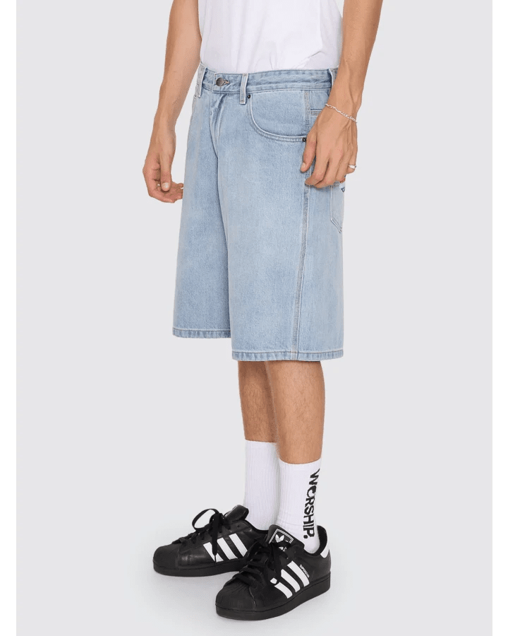 Globo Big Dawg Jean Short -WorshipPH26-315EWD-Blew Dust-30