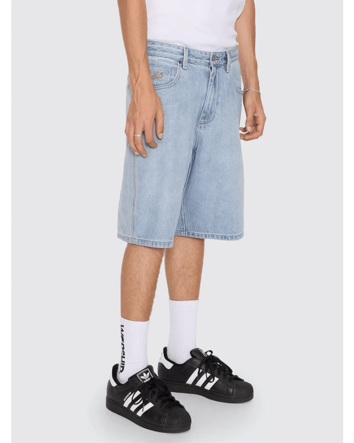 Globo Big Dawg Jean Short -WorshipPH26-315EWD-Blew Dust-30
