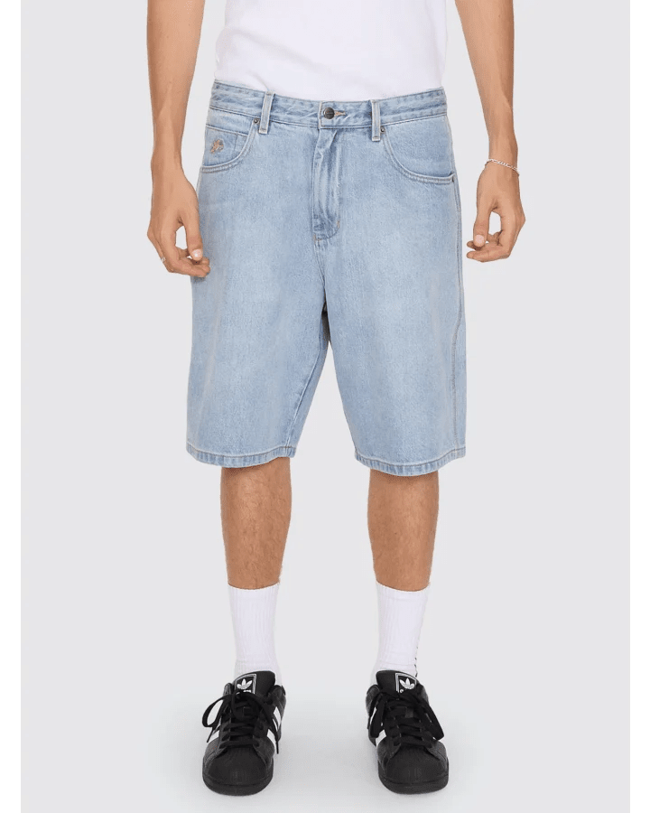 Globo Big Dawg Jean Short -WorshipPH26-315EWD-Blew Dust-30