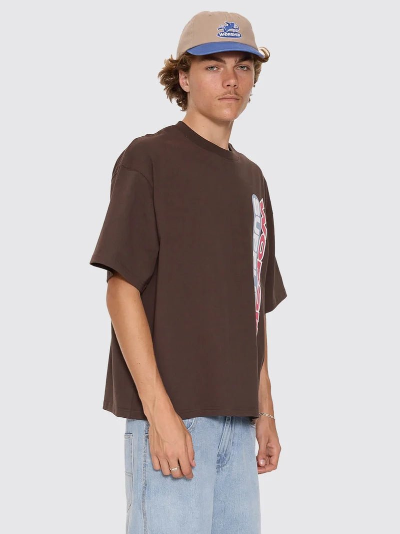 Globo Box Crop Tee -WorshipPH26-111C-Ganache-S