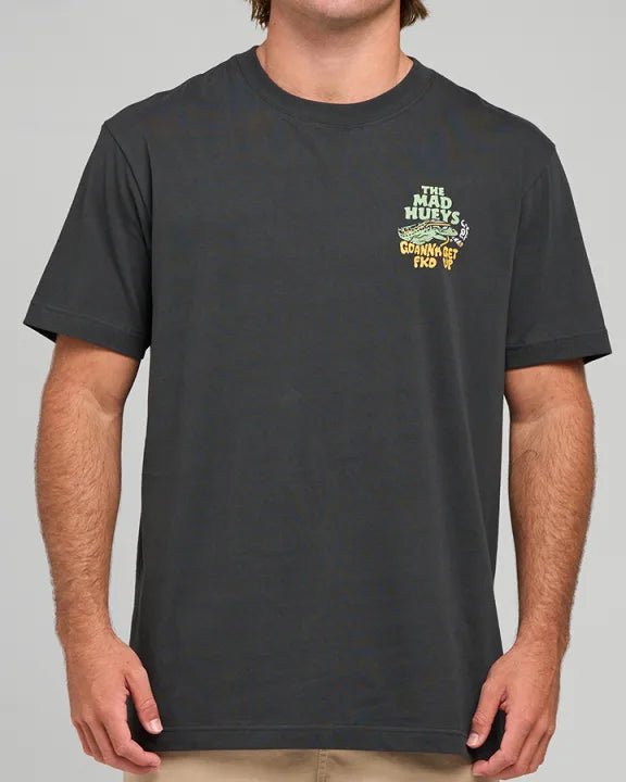 GOANNA FKD UP | SS TEE - The Mad HueysH226M01016-VINTAGE BLACK-S