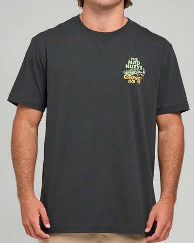 GOANNA FKD UP | SS TEE - The Mad HueysH226M01016-VINTAGE BLACK-S