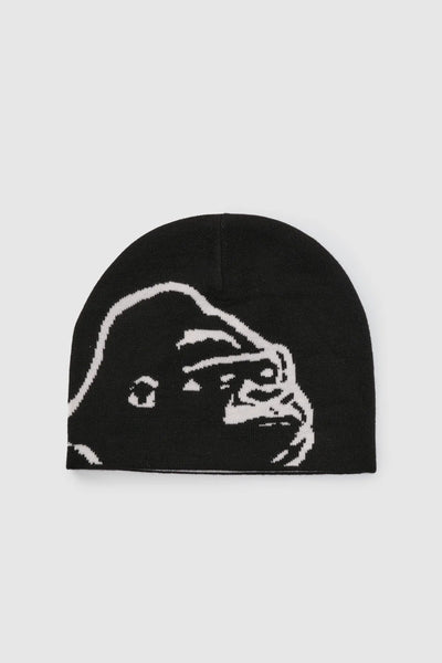 GORILLA SKULL CAP - XlargeXL725W3004-BLACK-OSFA