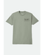 GRADE S/S STD - Brixton17483-DESERT GREEN/DARK NAVY/AMBER T-S