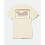 GRADE S/S STND TEE -Brixton16411-CREAM/BURGUNDY/RUST-S