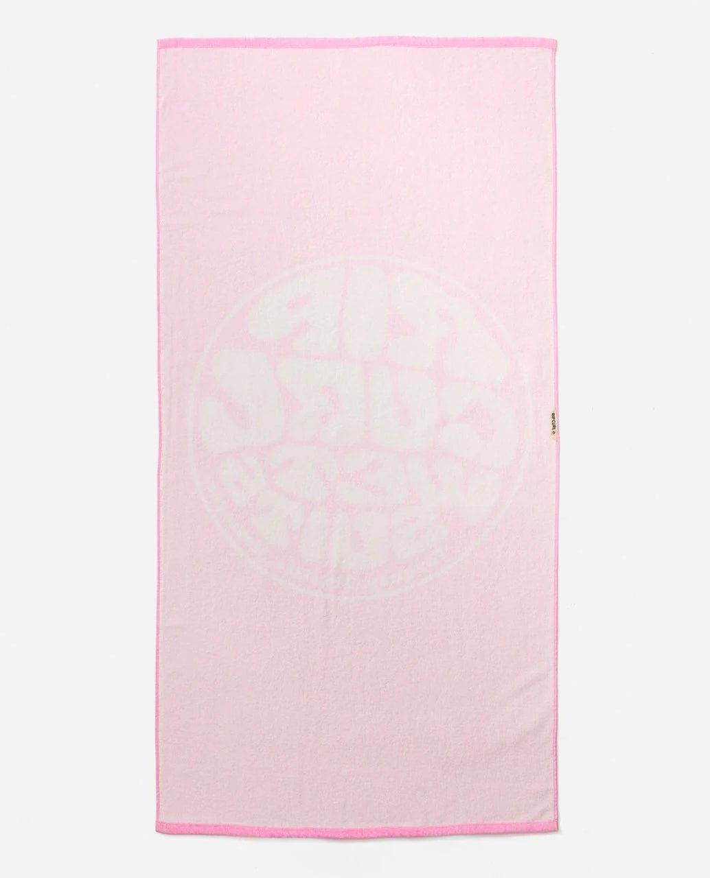 GRAPHIC STANDARD TOWEL -Rip Curl01OWTO-PASTEL PINK