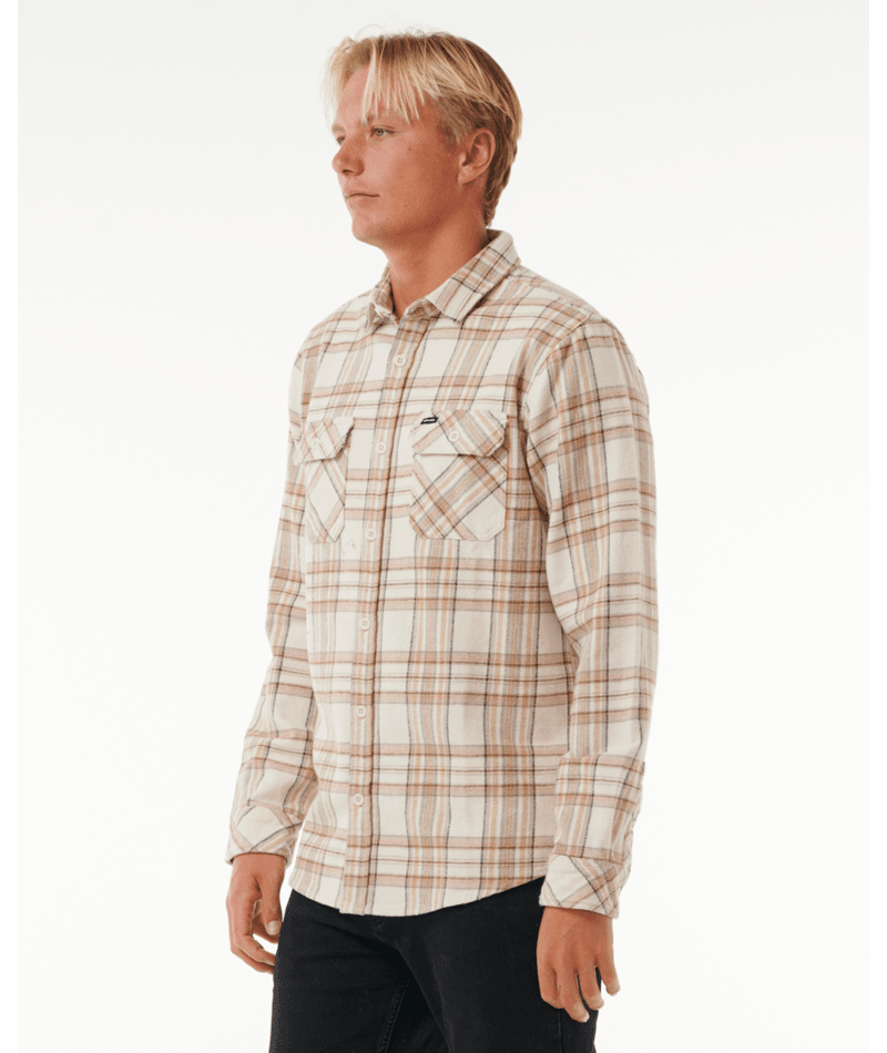 GRIFFIN FLANNEL SHIRT - Rip Curl01EMSH-BONE-XS