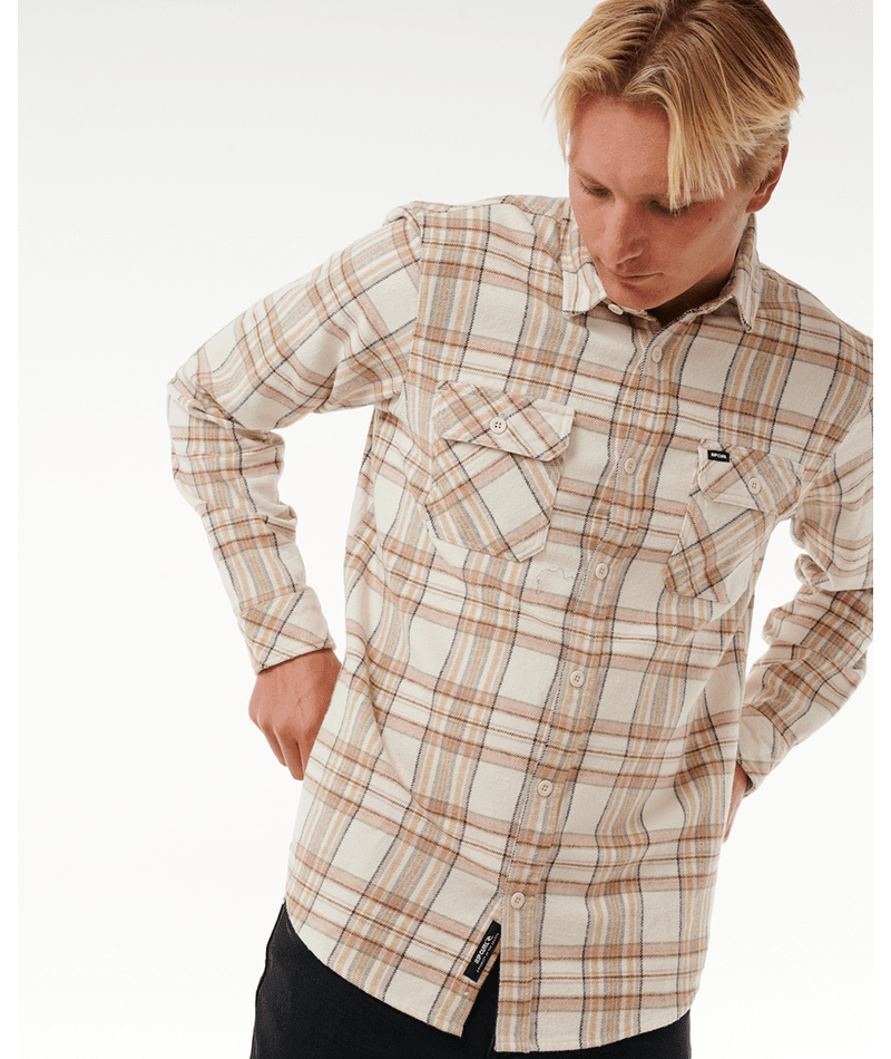 GRIFFIN FLANNEL SHIRT - Rip Curl01EMSH-BONE-XS