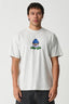 GRIN SS TEE - XlargeXL026W1013-ASH HEATHER-M