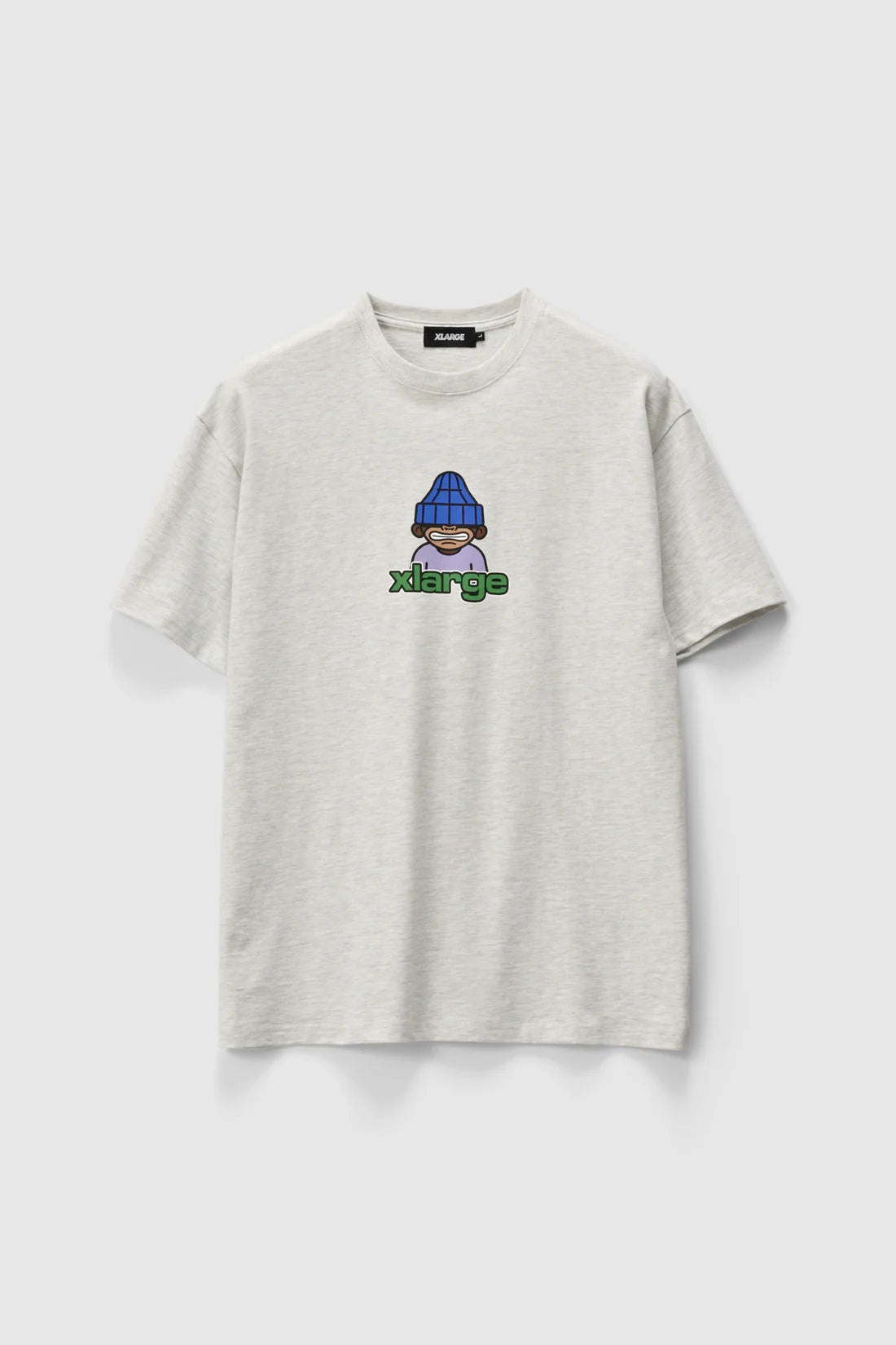 GRIN SS TEE - XlargeXL026W1013-ASH HEATHER-M