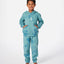 Grom Energy Tie Dye Hood Boy - Rip Curl00XTFL - 3038 - Blue Lagoon - 1to2