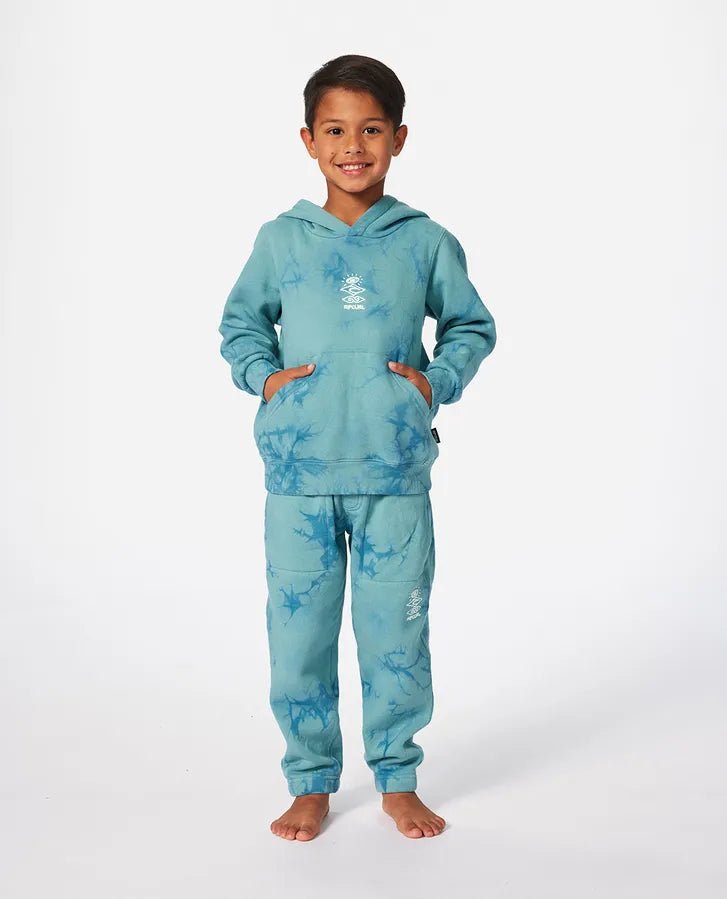 Grom Energy Tie Dye Hood Boy - Rip Curl00XTFL - 3038 - Blue Lagoon - 1to2