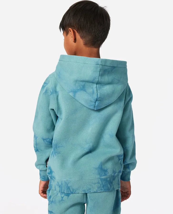 Grom Energy Tie Dye Hood Boy - Rip Curl00XTFL - 3038 - Blue Lagoon - 1to2