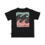 GROMS CRAYON WAVE SS - Billabong24Y35450 - WASHED BLACK - 0