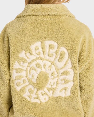 GROOVIN HALF ZIP CREW - Billabong24B411677-COYOTE-XS/6