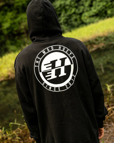 H SERIES SPLIT | HOODED ZIP THRU - The Mad HueysH226M08012-BLACK-3XL