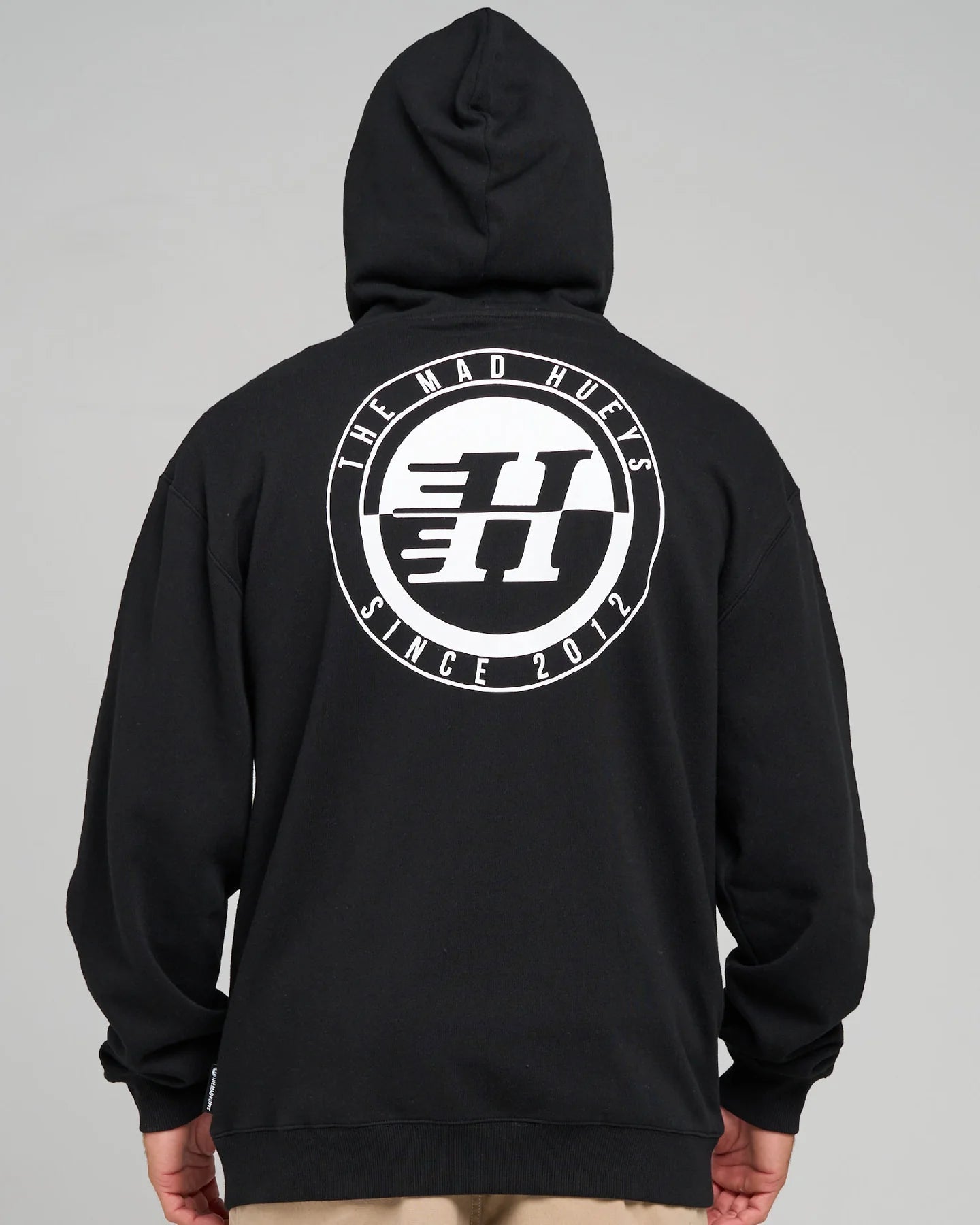 H SERIES SPLIT | HOODED ZIP THRU - The Mad HueysH226M08012-BLACK-3XL
