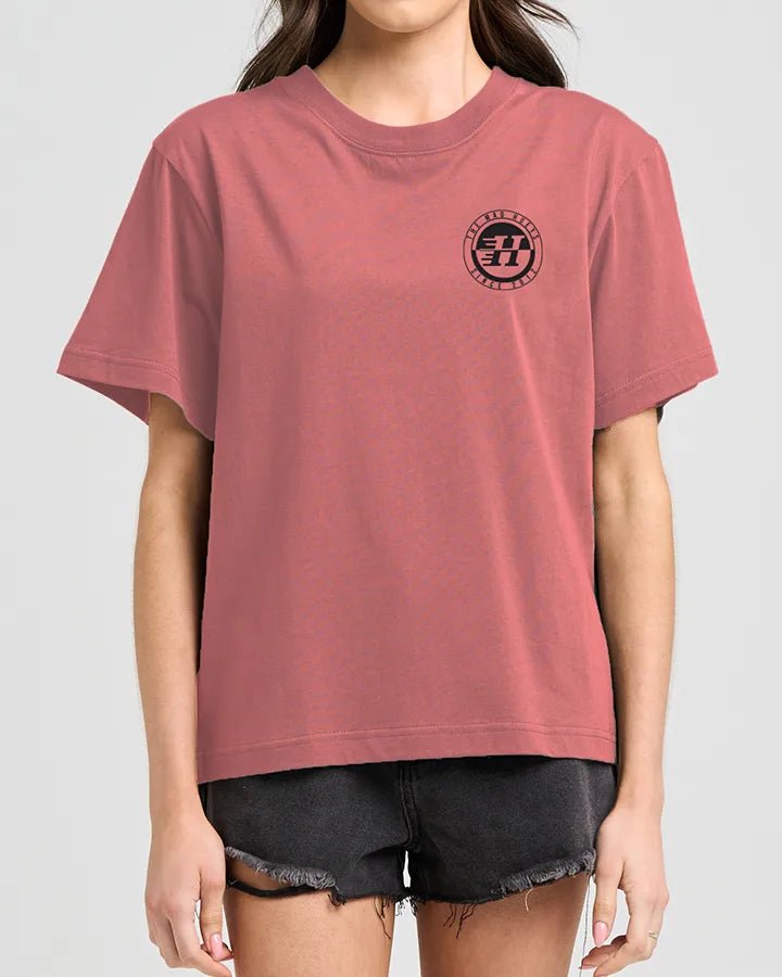 H SERIES SPLIT | SS TEE -The Mad HueysH226M01001-FADED DUST-S